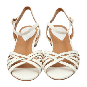 Sandali cinturino regolabile - tacco 3,0 cm