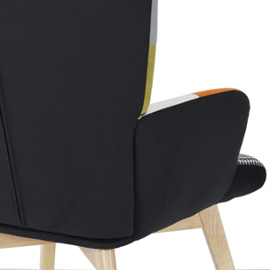 Fauteuil Helsinki Patchwork
