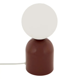Lampe Bessie boule H.25cm
