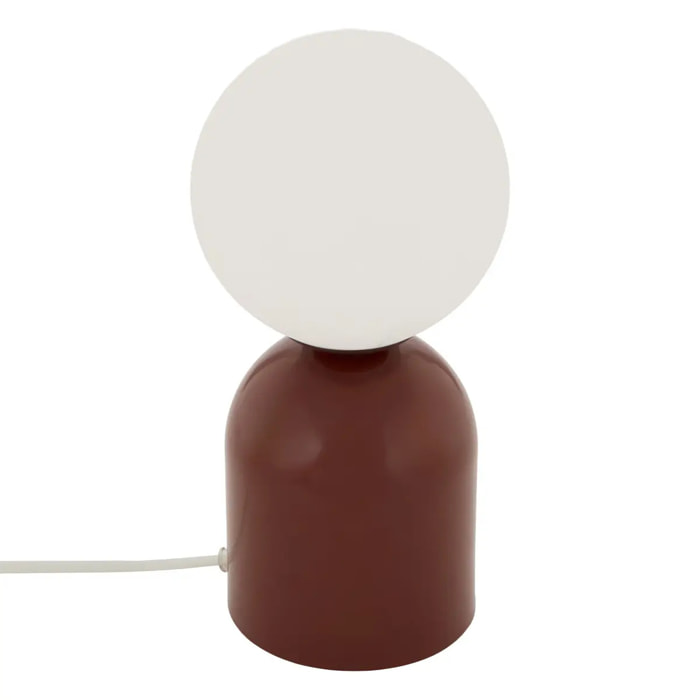 Lampe Bessie boule H.25cm