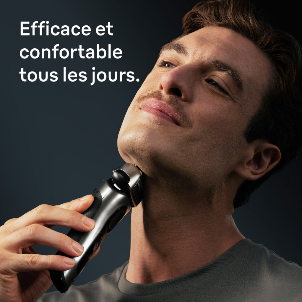 Braun Series 8, Rasoir Électrique, Technologie SensoAdapt, Base De Recharge, 8617S
