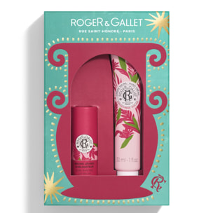 Gingembre Rouge - Coffret Baume Lèvres + Crème Mains 30ml
