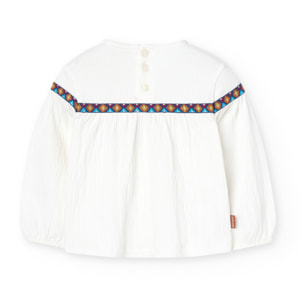 Camiseta punto engomada de bebé -BCI