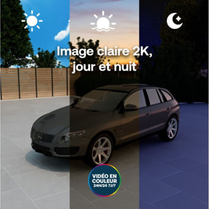 Caméra de surveillance ARLO Pack de 3 caméras 2K+ extérieur Pro6