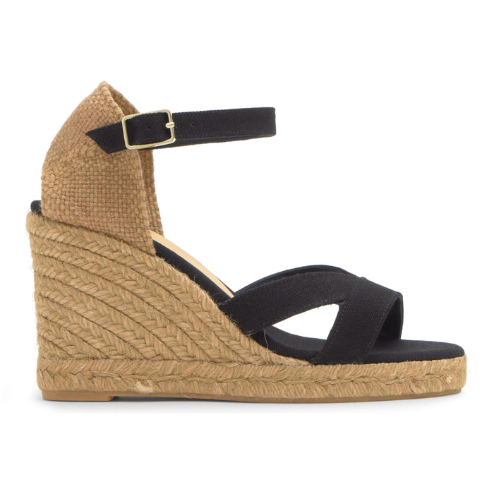 Sandalia Bruna cuña de yute 9cm