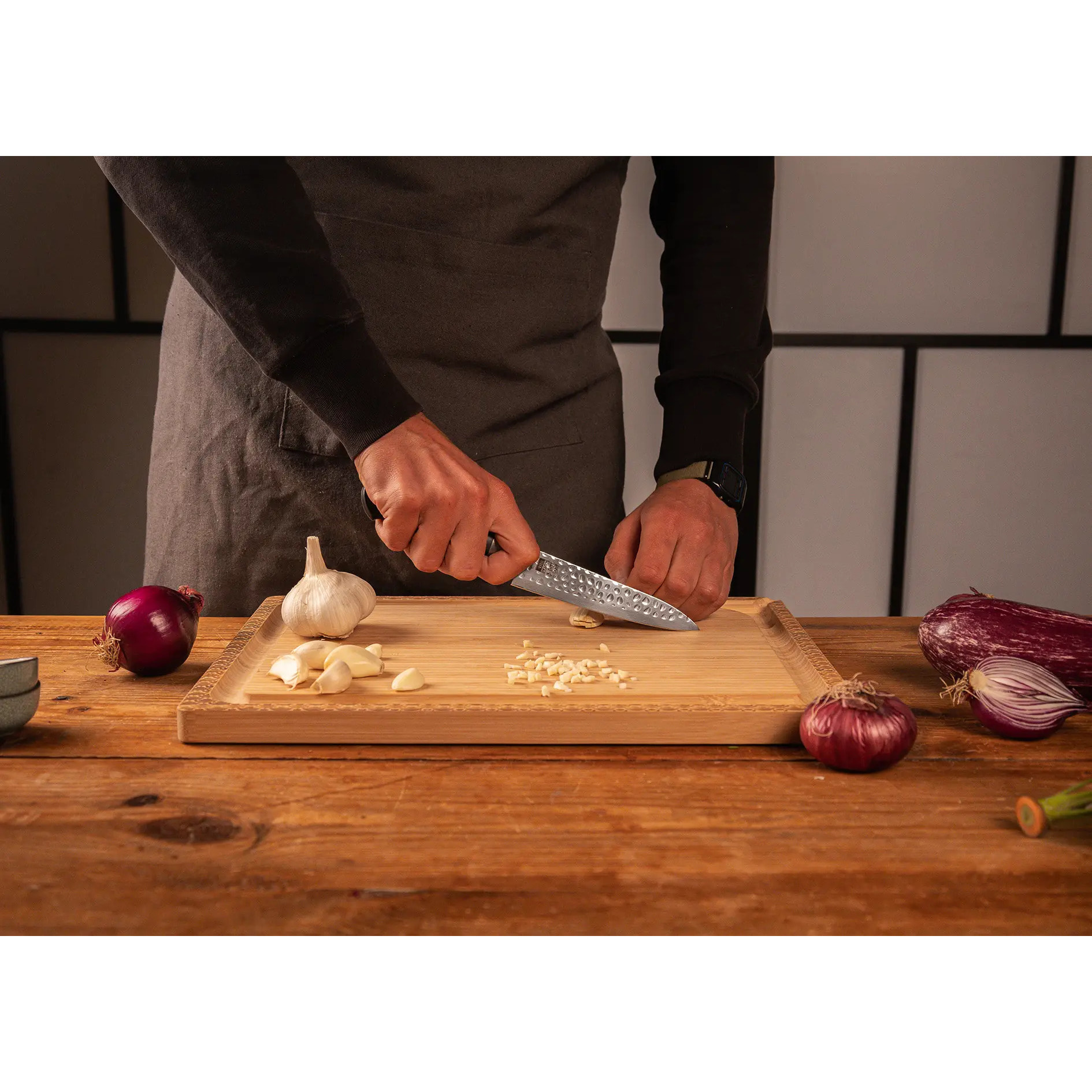 Cuchillo multiusos Petty 135 mm - Colección Hashi Tsuchime