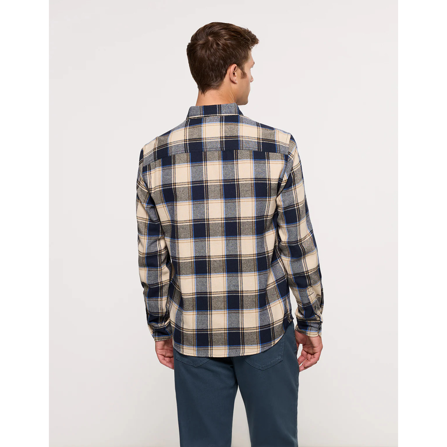 Camisa de Cuadros Azul Marino - Martel