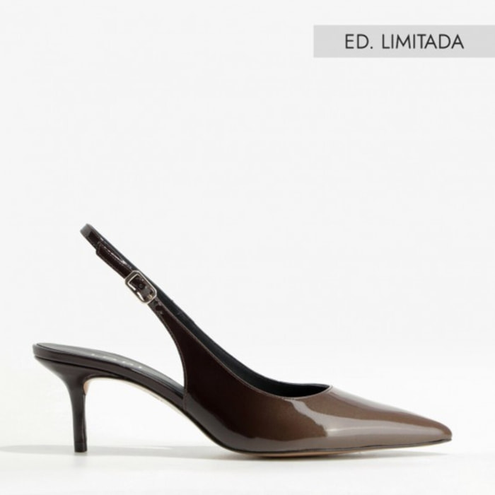 ZAPATOS DE SALÓN MARRONES KLINIC-BI