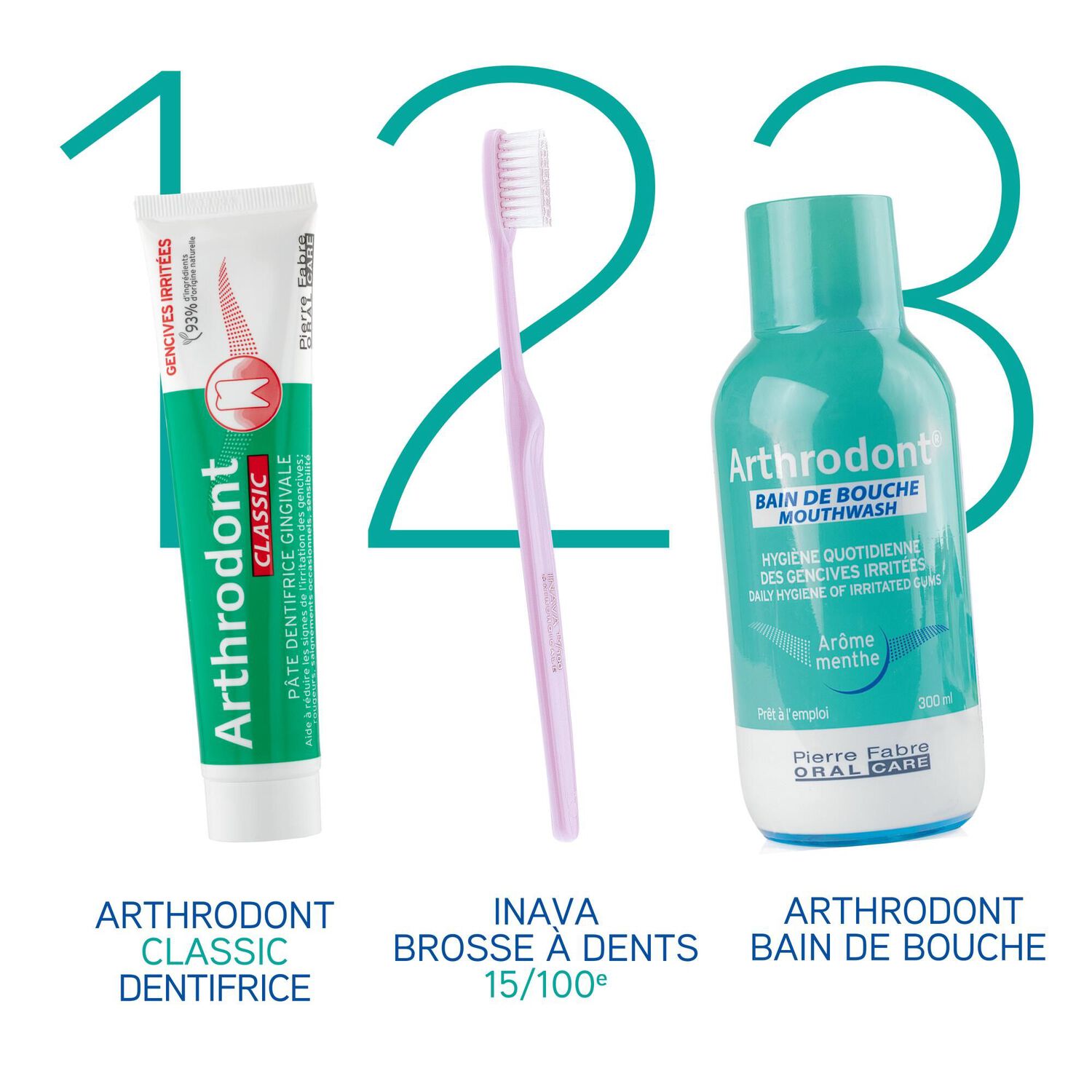 Arthrodont - Bain de Bouche Gencives Sensibles