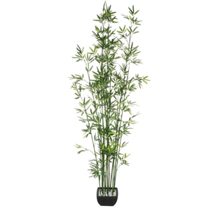 Bambou artificiel pot céramique H180cm