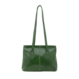 Borsa a spalla da donna - Modello False - Vera pelle - 23.0 x 30.0 x 12.0 cm