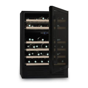 LES PETITS CHAMPS Vinoteca doble zona 46 botellas CAVCEDB46 (5°-22 °C, Sistema no frost)