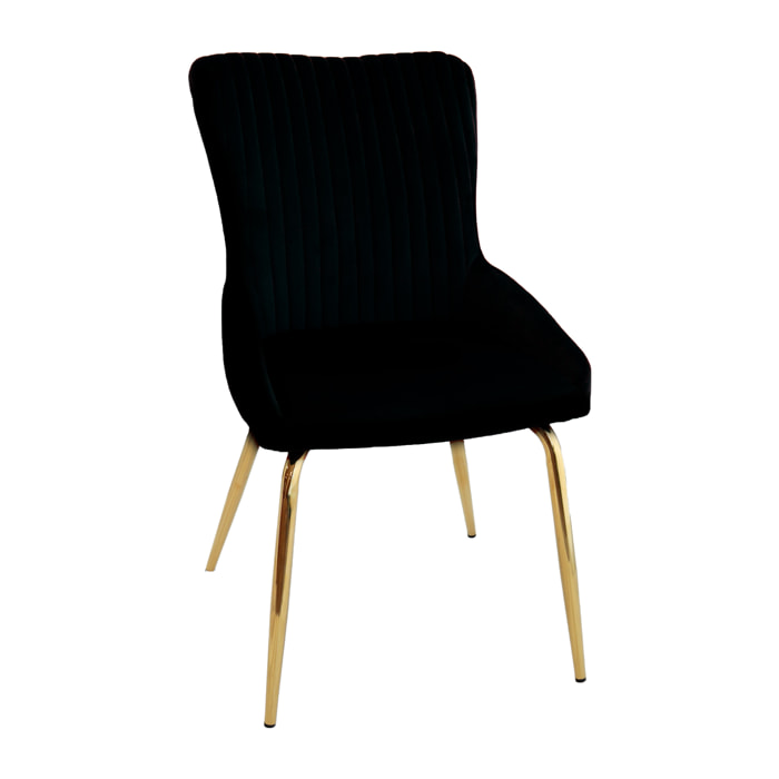 Set Da 4, Sgabelli New Lena Tessuto Fango/Gambe Nere