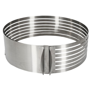 CERCLE A TRANCHER GENOISE REGLABLE