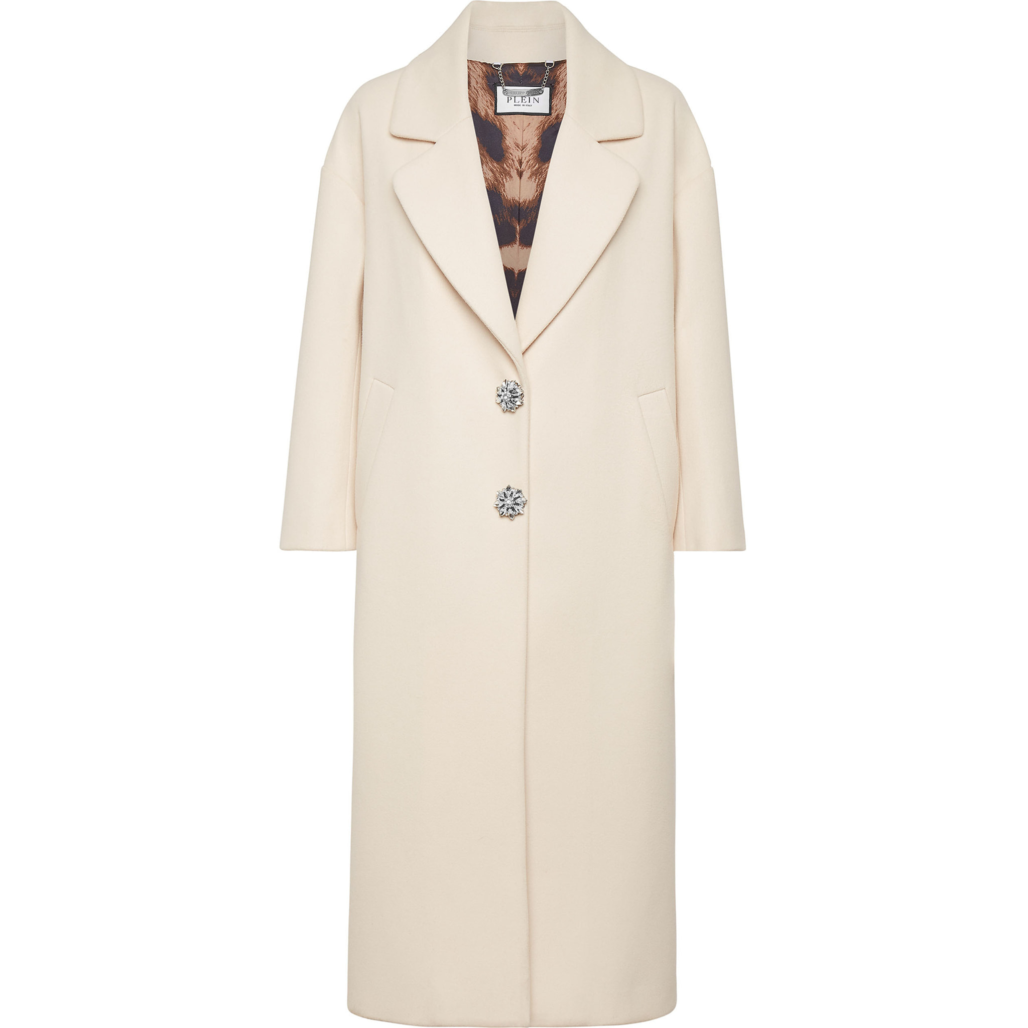 PHILIPP PLEIN COAT LONG SKULL