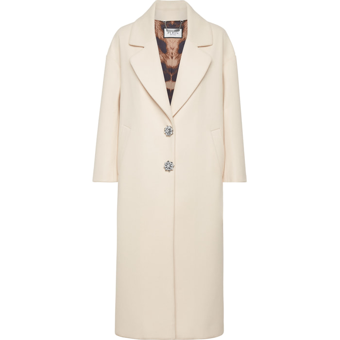 PHILIPP PLEIN COAT LONG SKULL