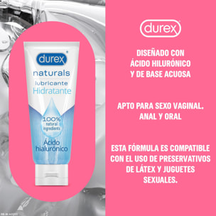 LUBRICANTE ÍNTIMO NATURALS - 100% INGREDIENTES NATURALES ÁCIDO HIALURÓNICO - 100 ML