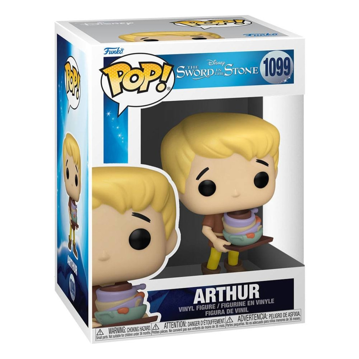 La Spada Nella Roccia Pop! Movies Vinile Figura Arthur 9 Cm Funko