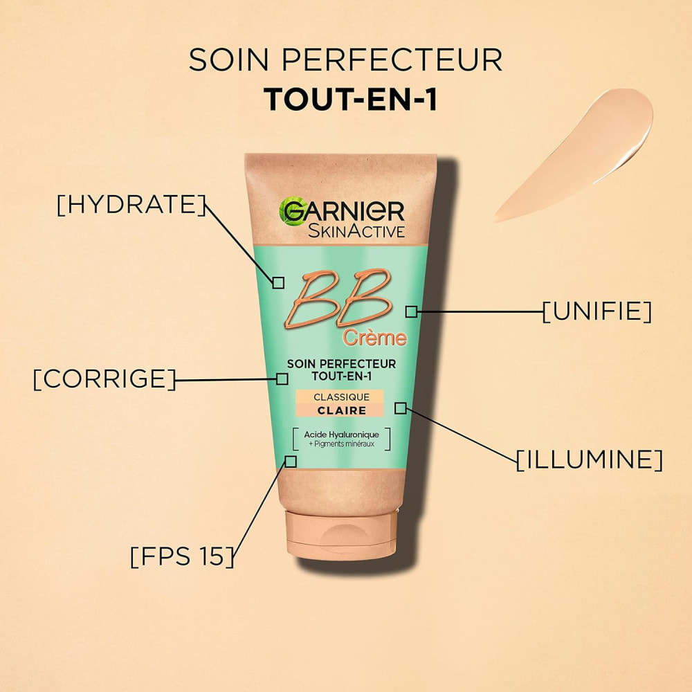 Garnier BB Crème 5-en-1 Classique Teinte Claire