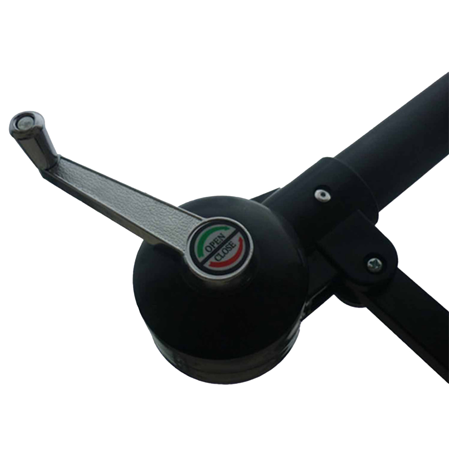 Parasol déporté MOLOKAI carré avec housse - Rouge