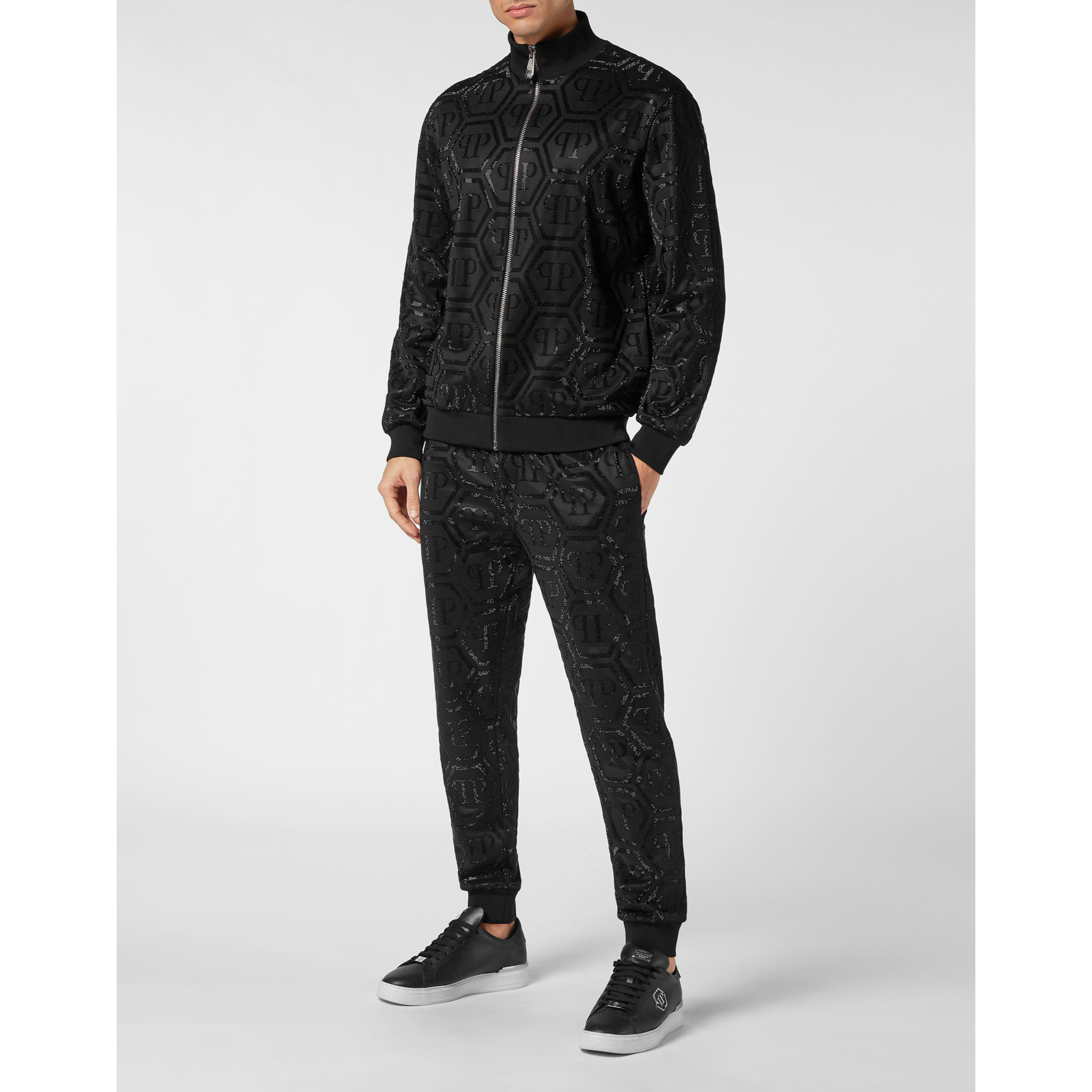 PHILIPP PLEIN Tracksuit: Top & Trousers MONOGRAM