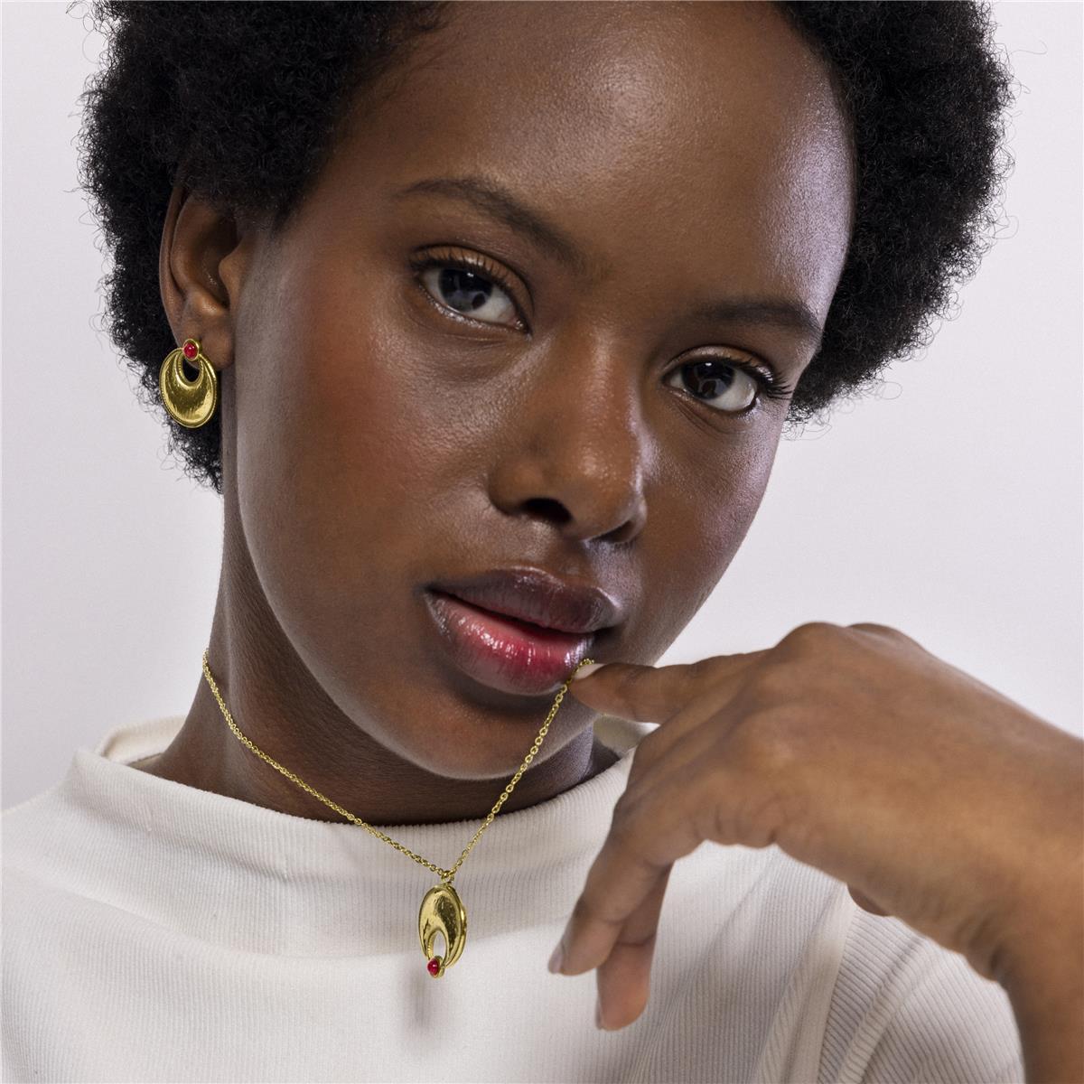 Collar Lux by Lux acabado oro 18k