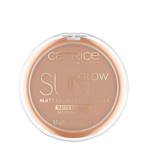 Sun Glow Matt Bronzing Powder - Poudre Bronzante Matifiante