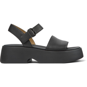 Sandalias - CAMPER Tasha - Negro - Cuero liso