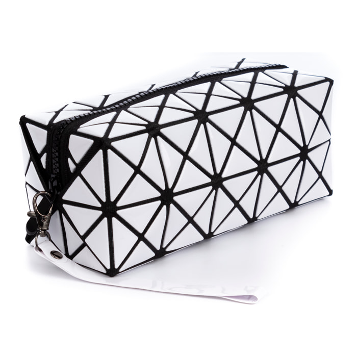 Zerba bolso de mano diseño geométrico.