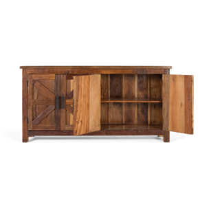 Aparador de Madera Reciclada Estilo Rústico Moderno