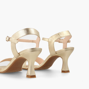 SANDALIAS DORADAS LALI-X