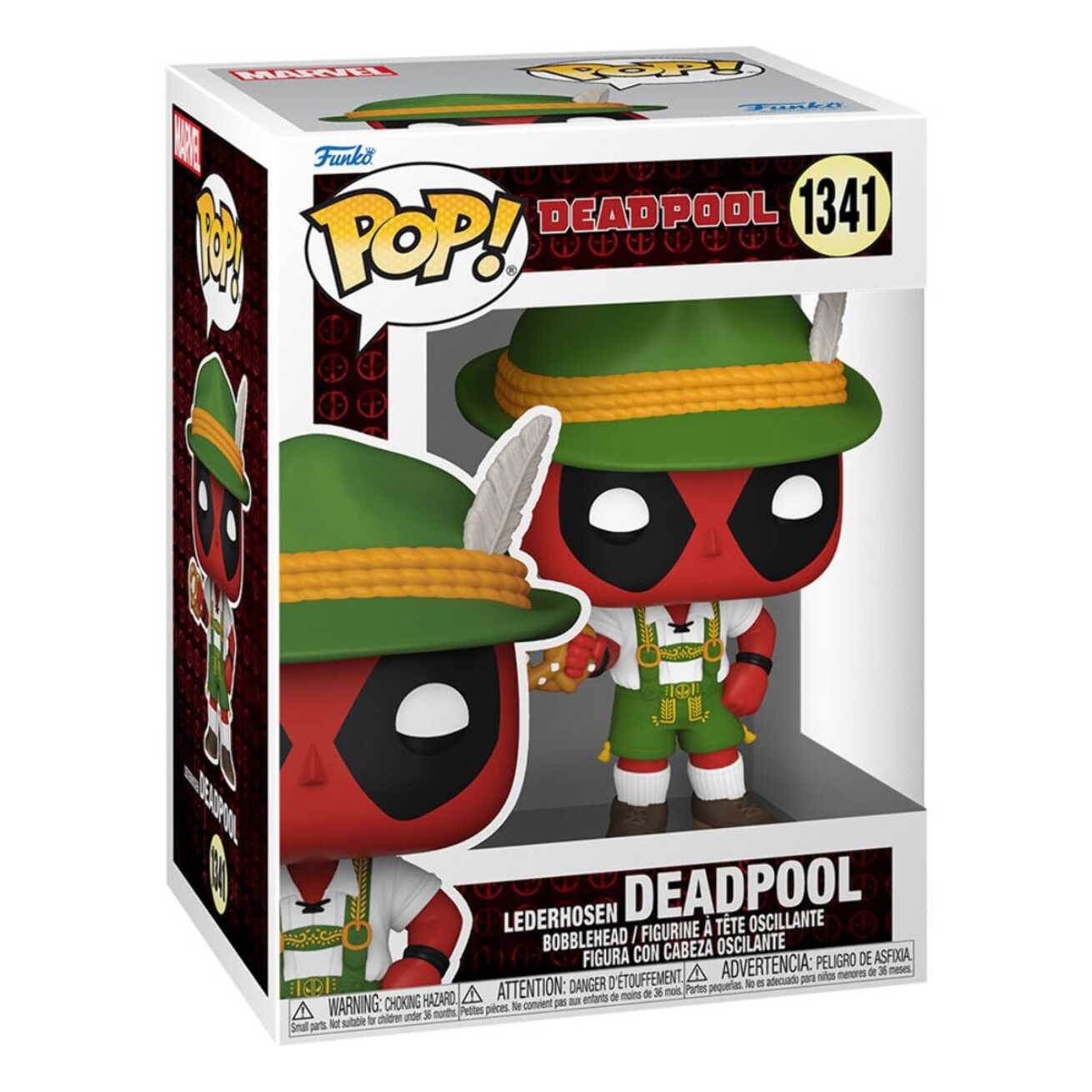 Deadpool Parodia Pop! Vinile Figura Lederhosen 9 Cm Funko