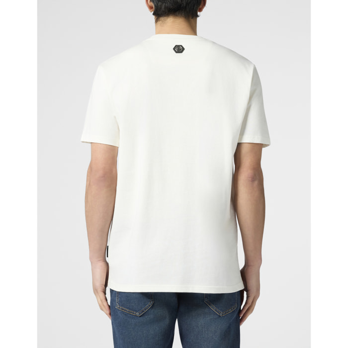 PHILIPP PLEIN Round Neck T-Shirt Gummy Plein Stones