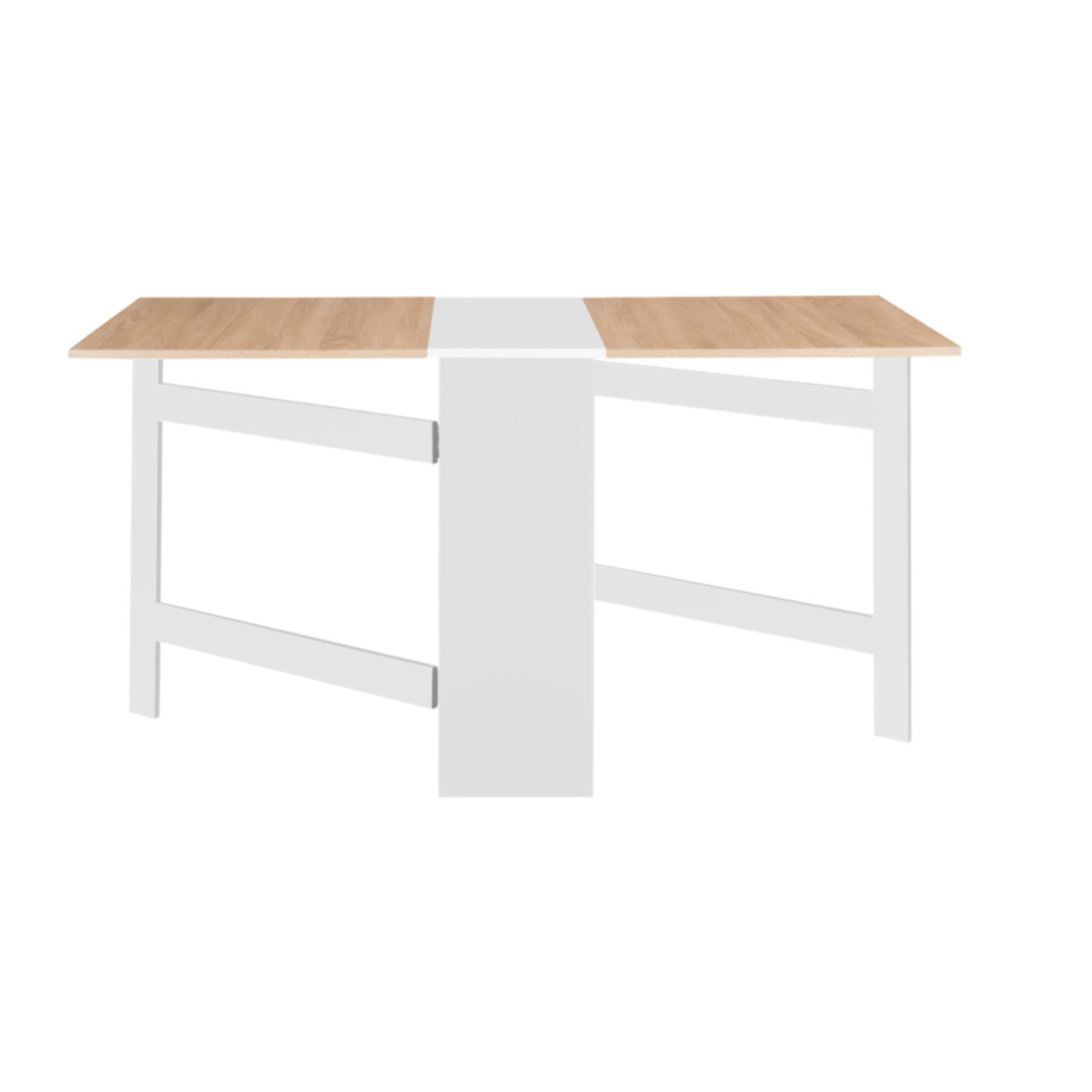 Table repas console pliable Edi avec rangements