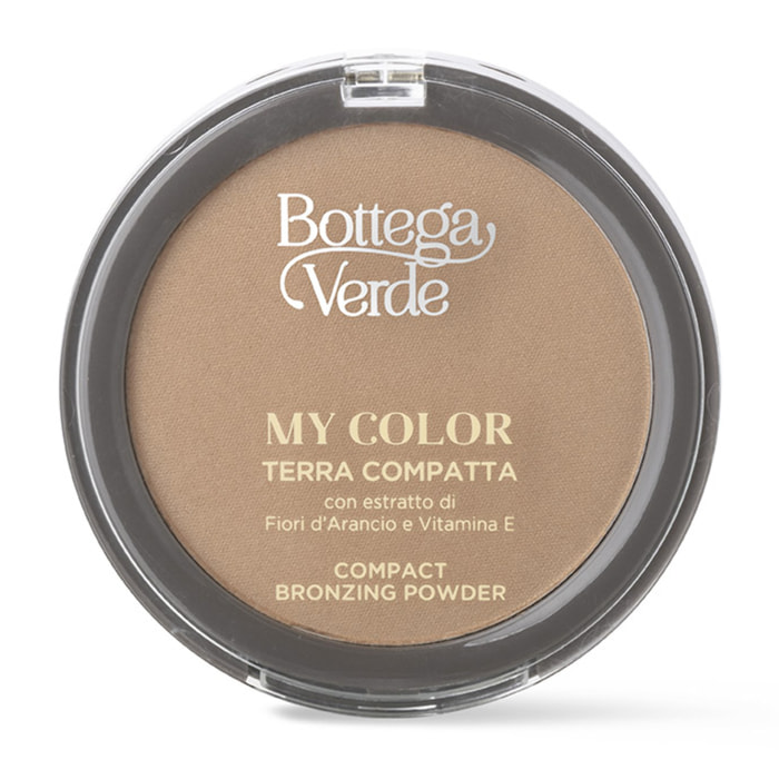 My color - Polvos bronceadores compactos - con extracto de Flores de Azahar y Vitamina E - efecto bronceado natural (8 g)