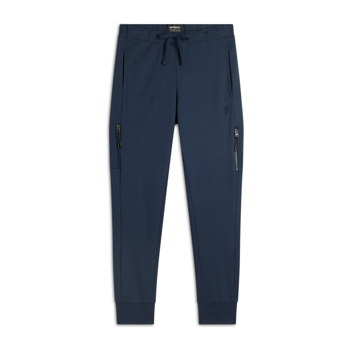 Pantaloni joggers da uomo con zip laterali