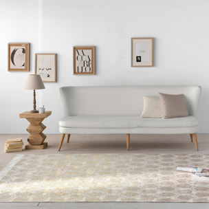 Alfombra decorativa RIGA beige. Varias medidas disponibles.