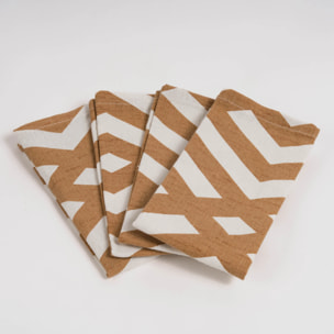 Set 4 servilletas Nela