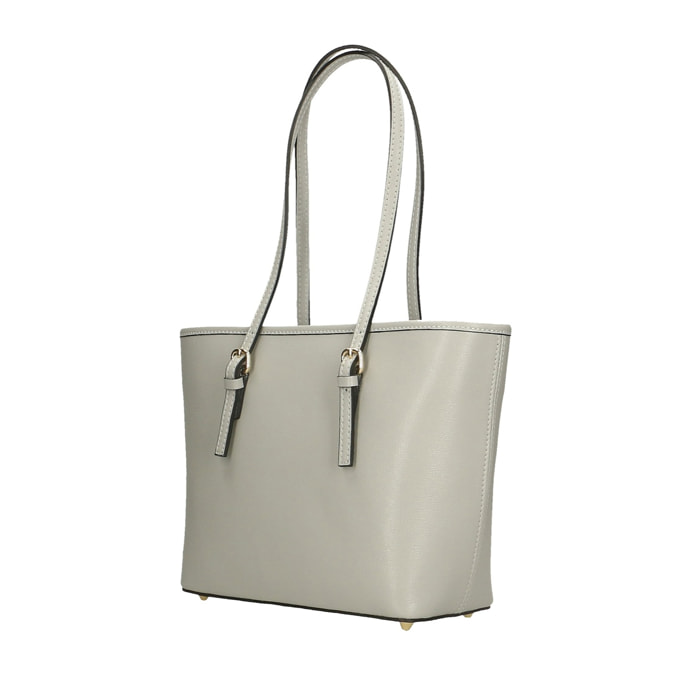 Borsa a spalla da donna - Modello Michelle - Vera pelle - 26.0 x 23.0 x 12.0 cm