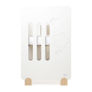 Cuna  Star Nature Blanca con Colchón