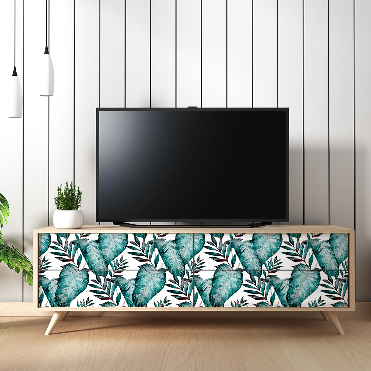 Sticker meuble tropical Huahine 60 x 90 cm