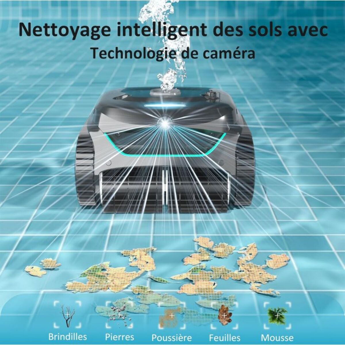 Robot piscine WYBOT C2 Vision avec Sonar