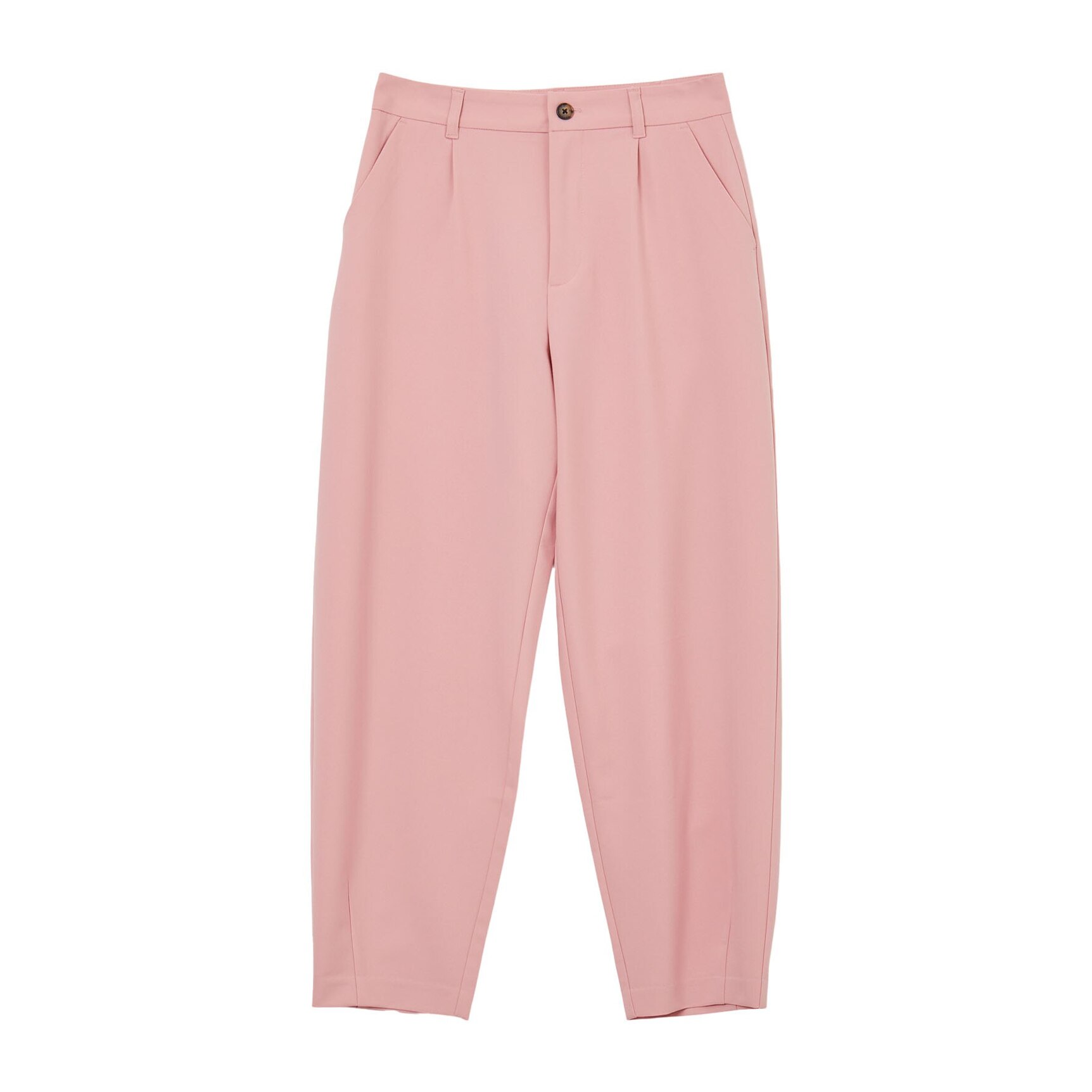 Pantaloni straight melange