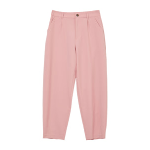 Pantaloni straight melange