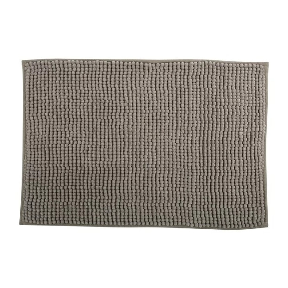 Tapis de bain Microfibre CHENILLE Taupe MSV