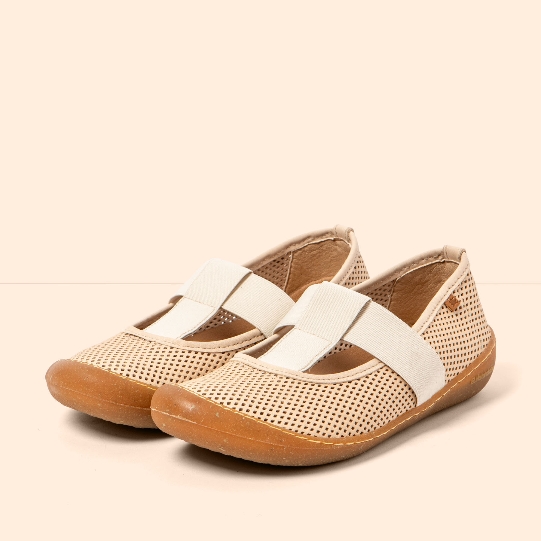 Zapatos N5787R NAPPA CREAM/ PAWIKAN color Cream