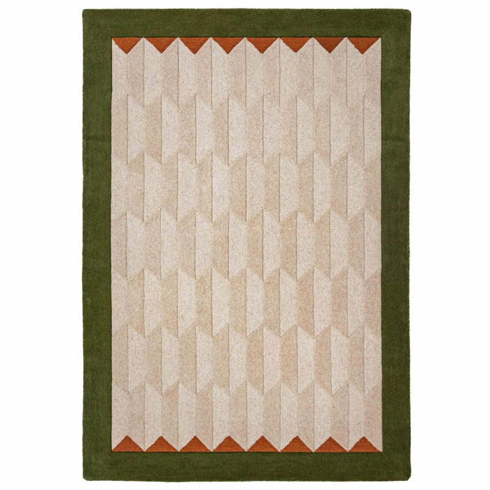Tapis en laine à bordure APEX