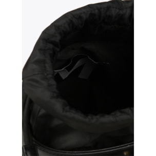 Borsa a secchiello manico in metallo