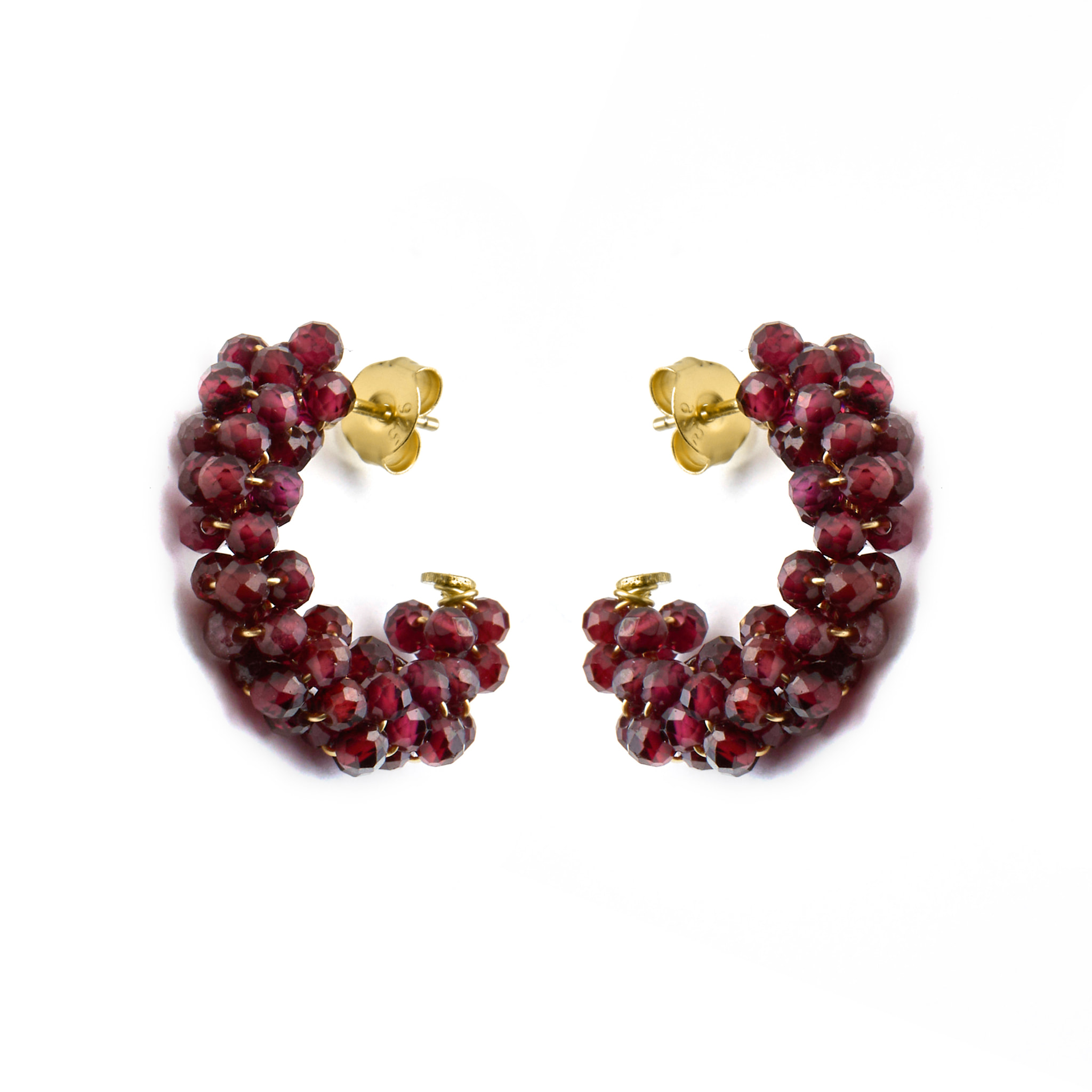 Pendientes Silka acabado oro amarillo 18k