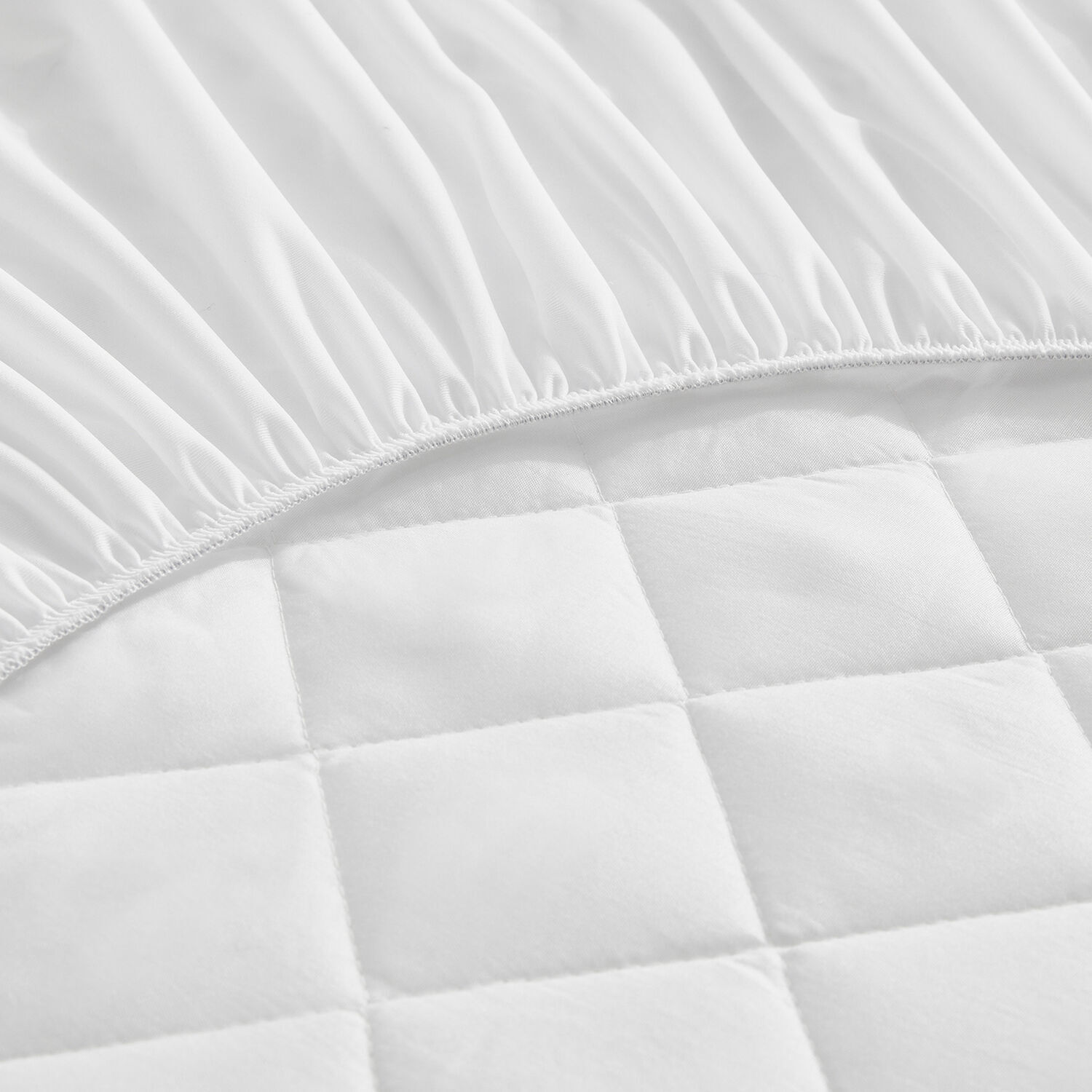 Protector de colchón acolchado | Antialérgico | Impermeable | Antiácaros| Silencioso